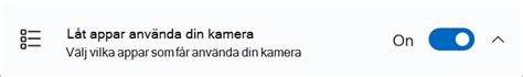 Min kamera fungerar inte i Microsoft Teams